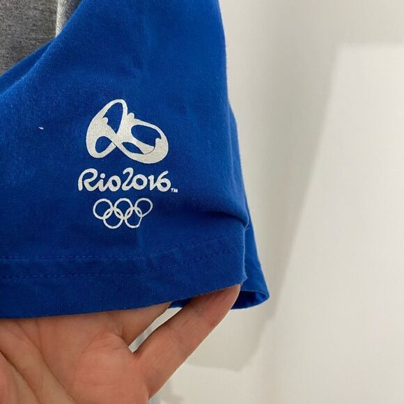 NWOT Rio Olympics 2016 Official Baseball T Shirt - Picture 5 of 8